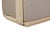 Eclipse Outdoor Solid Teak Wood Sofa Natural Look - Gray Fabric For Sale - Image 10 of 10