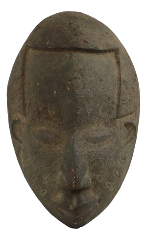 Vintage African Ceremonial Tribal Art Wooden Mask