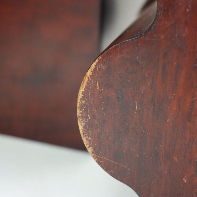 Pair of English Style Mahogany Knife Boxes With Inlaid Patera 20thC For Sale - Image 13 of 13