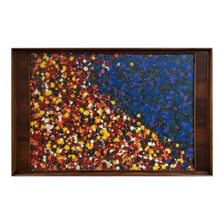 Original Chae Flux “The Battle of Power” Abstract Dots Painting For Sale
