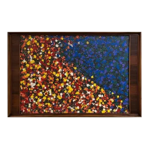 Original Chae Flux “The Battle of Power” Abstract Dots Painting