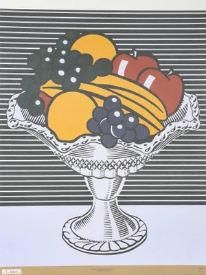 Fruit Bowl, Roy Lichtenstein Poster
