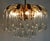 Mid-Century Modern Brass and Crystal Drop Chandelier from Palwa, 1960s For Sale - Image 3 of 11