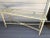 Mid-Century Modern Vintage Console Table Glass Panels Faux Bamboo by Lane For Sale - Image 3 of 6