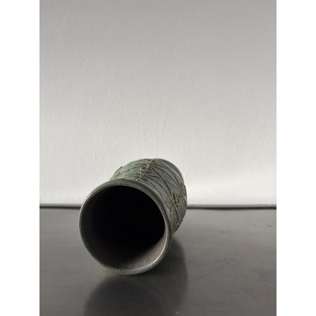 Aesthetic Chalice Vase from Strehla Keramik, 1960s For Sale - Image 14 of 16