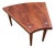 American of Martinsville Wedge Table : Designer Merton Gershun For Sale