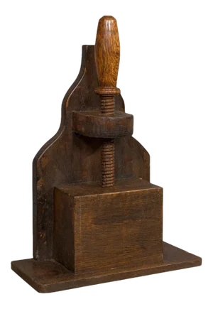 Late 19th Century Victorian Antique Screw Press Nutcracker