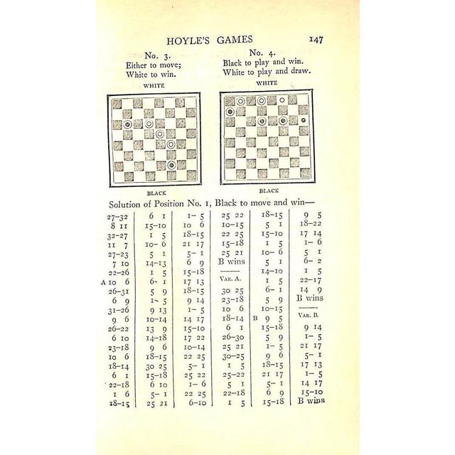 White "Hoyle's Games" 1926 Foster, r.f. For Sale - Image 8 of 13