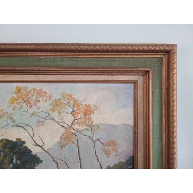 Cornelia Reimer 1950's Plein Air Oil Painting Arroyo Seco California Landscape For Sale - Image 10 of 13