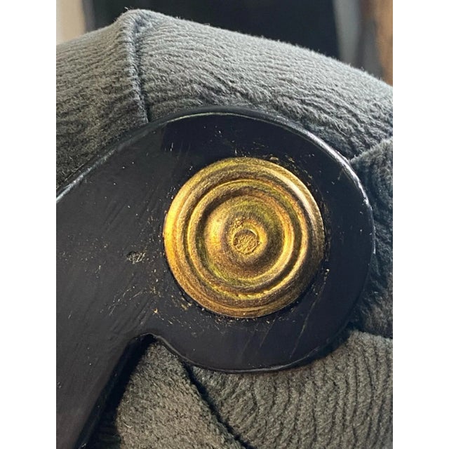 Wood Early 20th Century Neoclassical Art Deco Bench For Sale - Image 7 of 10