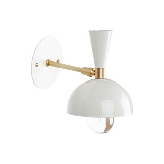 White Cozu Wall Sconce