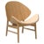 Orange Chair Vegetal in White Oiled Oak Nude by Warm Nordic For Sale - Image 11 of 11