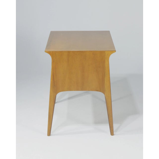 Mid century modern server or cabinet manufactured by Drexel's Profile Series and designed by John O. Van Koert. The ash...