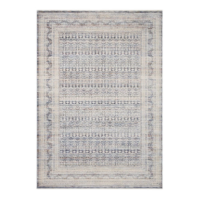 Amber Lewis x Loloi Zuma Ocean / Multi 5'-3" x 7'-9" Area Rug For Sale