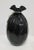 1960s Large Pilgrim Glass Black & White Satchel Art Glass Vase For Sale - Image 10 of 10