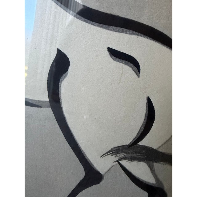 1940s Framed Set of Japanese Woodblock Prints of a Horse by Yoshijiro Urushibara For Sale - Image 14 of 17