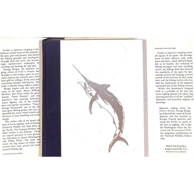 Traditional "Profiles in Saltwater Angling: A History of the Sport - Its People and Places, Tackle and Techniques" 1973 Reiger, George For Sale - Image 3 of 11