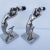 Nickel Plated Bronze Mermaid Sconces - a Pair For Sale - Image 12 of 13
