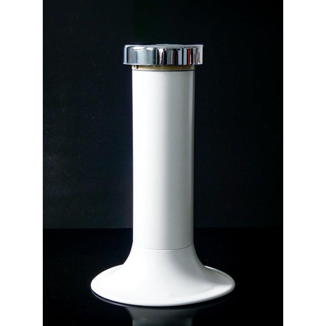 White Column Ashtray by Joe Colombo for Stilnovo For Sale - Image 8 of 12