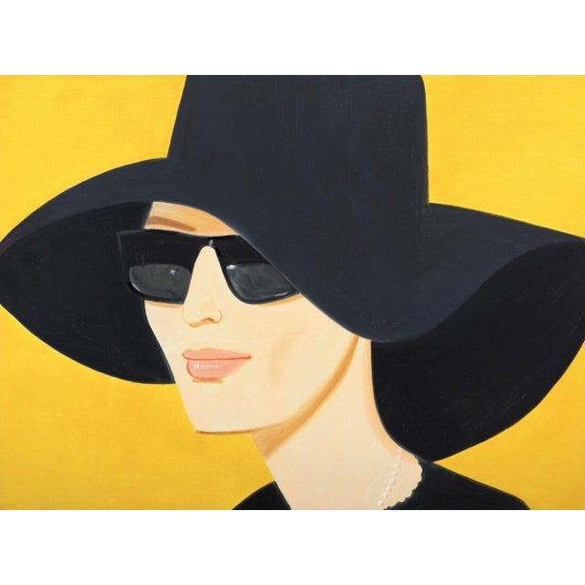 Alex Katz The Black Hat 2 Official Exhibition Poster Dimensions: 31,5 x 23,60 in / 80 x 60 cm Sold unframed