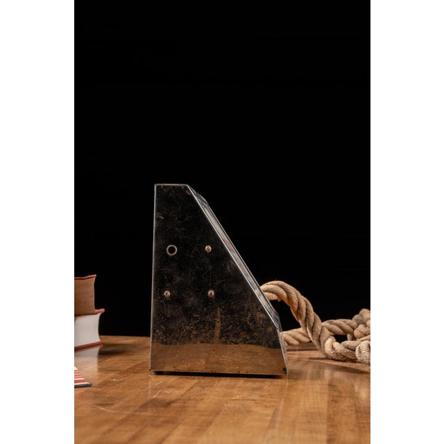 Early 20th Century Early 20th Century Haddon Hall Cigar Lighted Glass Sign Display For Sale - Image 5 of 6