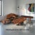 Brown Organic Modern Freeform Monumental Wood Coffee Table For Sale - Image 8 of 12