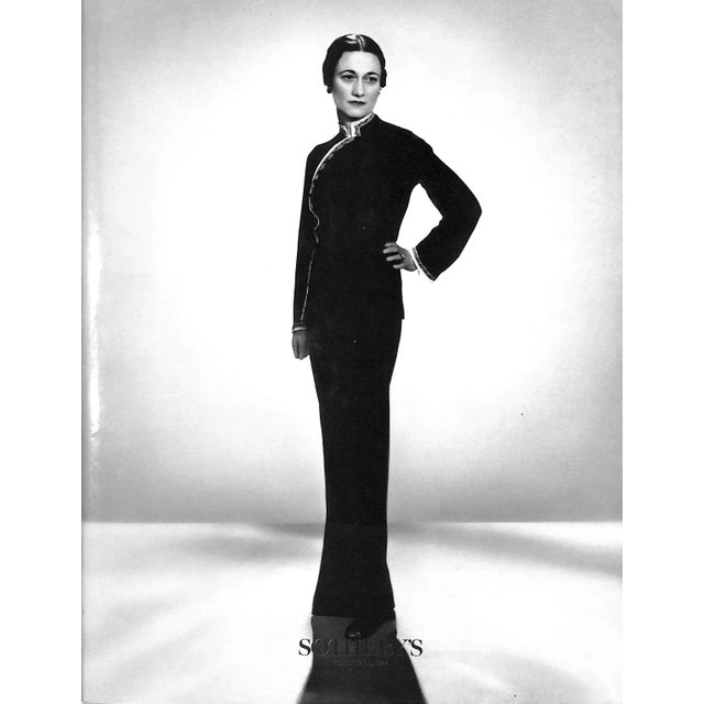 w/ 306 lots Sotheby's Geneva 1987 11" x 8 1/2" The auction catalogue for the historic sale of the Duchess of Windsor's...