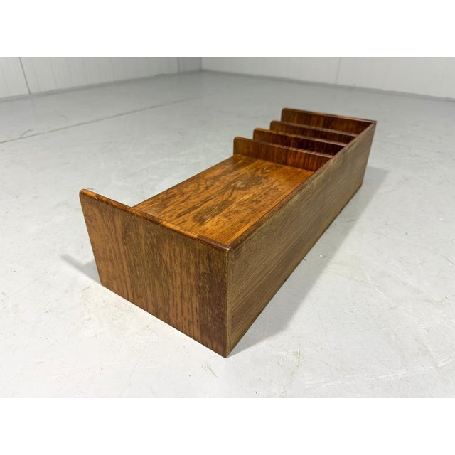 Wood Teak Desk Organizer from Nordisk Andels Eksport, Denmark, 1960s For Sale - Image 7 of 15