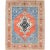 2010s Burnt Orange, Afghan Peshawar With Bakshaish Design Vegetable Dyes, 100% Wool Hand Knotted, Oriental Rug For Sale - Image 13 of 13