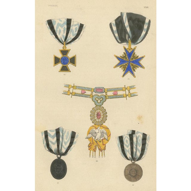 Black Orders of Prussia, 1844, Paper For Sale - Image 8 of 8