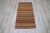 Tribal 1980s Traditional Brown Striped Kilim For Sale - Image 3 of 10