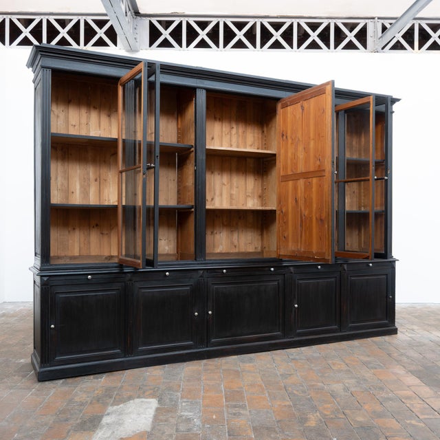 Early 20th Century 20th Century Wooden Bookcase, 1900 For Sale - Image 5 of 12