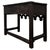 Wood Antique Gothic Style Side Table in Carved Oak, 1800s For Sale - Image 7 of 12