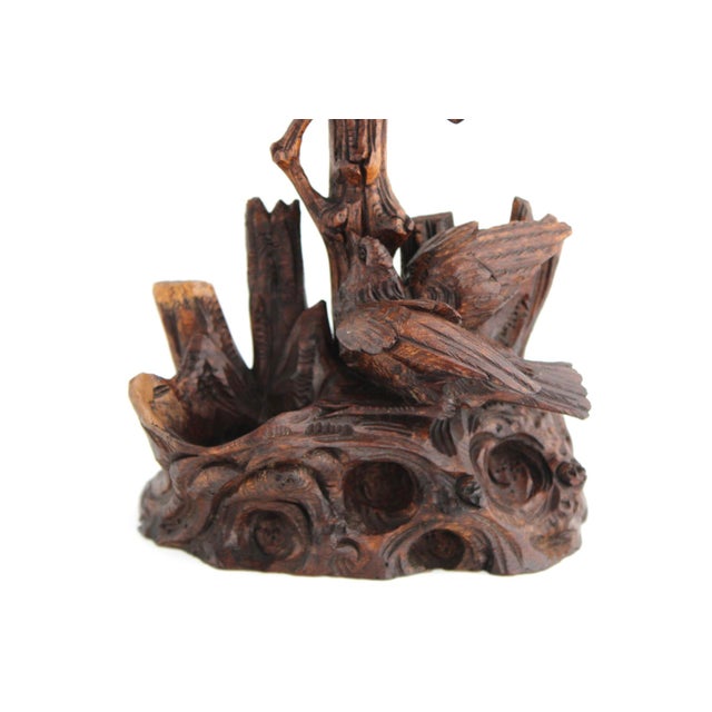 Stunning 19th century German Black Forest hand-carved wooden decorative cross. This exquisite piece of folk art features...