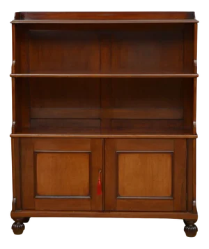 William IV Waterfall Bookcase in Mahogany