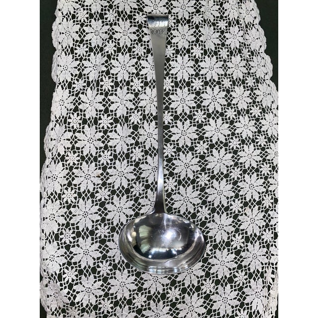 Coin silver refers to silverware made from silver alloyed with other metals, typically copper, with a purity of around 90%...