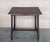 19th Spanish Walnut Side Table with Turned Legs and Iron Stretcher For Sale - Image 17 of 18