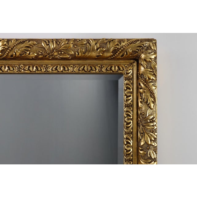 France / 1850 / Large wall Mirror / oak / Rustic / Baroque / Antique A commanding presence with centuries of character,...