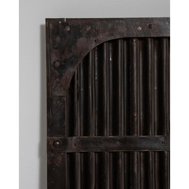 Early 20th Century Czech Republic Black Iron Door For Sale - Image 4 of 17