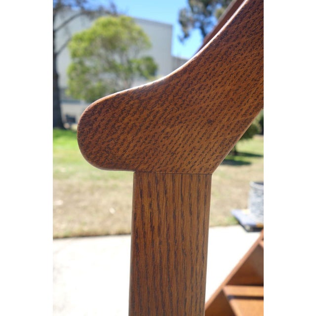 Oak Library Ladder For Sale - Image 7 of 7