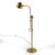This terrific vintage brass pharmacy floor lamp is beautiful, well built, and versatile. Adjustable in height, with a head...