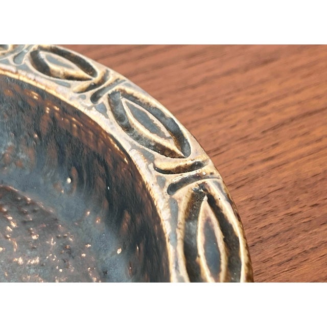 Mid-Century Modern Danish Studio Pottery Bowl from Lovemose, 1960s, in Very Good conditions. Designed 1960 to 1969 This...