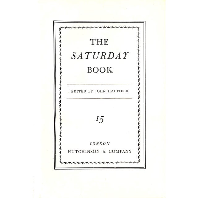 HADFIELD, John [275] pp. Hutchinson & Company 1955 9 1/4" x 6 3/8" The trompe l'oeil design for the wrapper is by Richard...