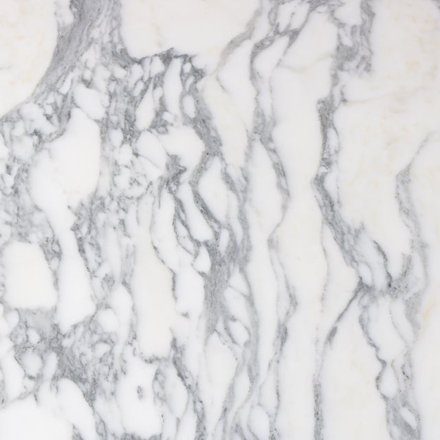 Metal Marble Dining Table by Saarinen for Knoll Int, USA, 1970s For Sale - Image 7 of 9