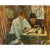 Paper 1950s After Toulouse-Lautrec "At the Café La Mie" Vintage Full Color Print For Sale - Image 7 of 8