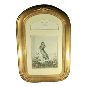 Gilt Arch Top Framed Art Print