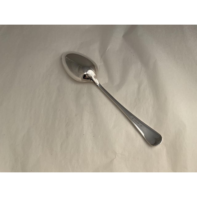 1980s 1980s Silver Dinner Spoon, Old English Pattern - Set of 12 For Sale - Image 5 of 15