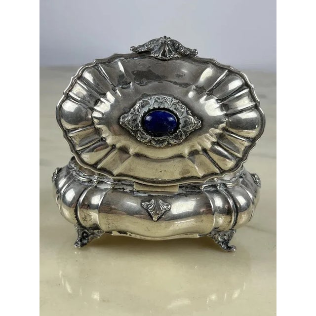 Silver Jewelry Box, Italy, 1960s For Sale - Image 4 of 12