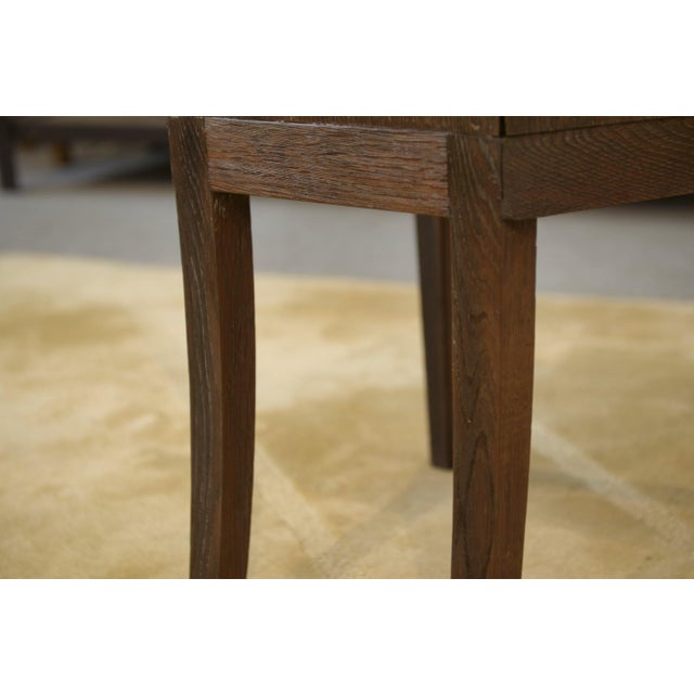 Pierre Chareau Oak Chair in the style of Pierre Chareau, 1950s For Sale - Image 4 of 11