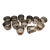 Vintage Styles Mid-Century Modern Silver Fade Rocks Glasses - Dorothy Thorpe Whiskey / Lowball - Ombre Mercury - Set of 12 For Sale